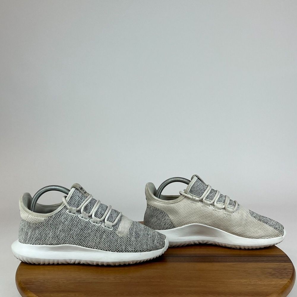 Big Kids Childerns Adidas Tubular Knit Athletic Shoes Sneakers Size 5.5 Y GUC